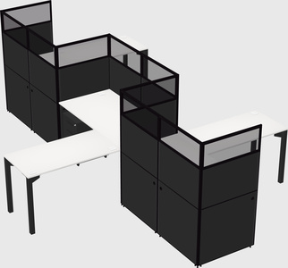 Rectangular cubicles