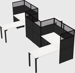 Rectangular cubicles