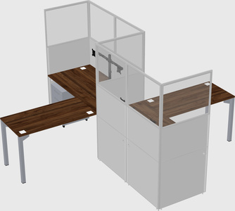 Rectangular cubicles