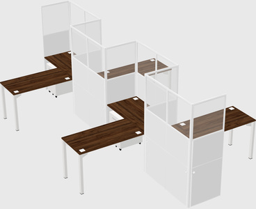 Rectangular cubicles