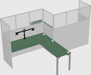 Rectangular cubicles