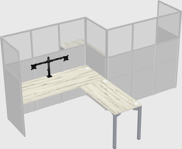 Rectangular cubicles