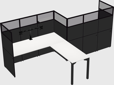 Rectangular cubicles