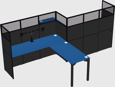 Rectangular cubicles