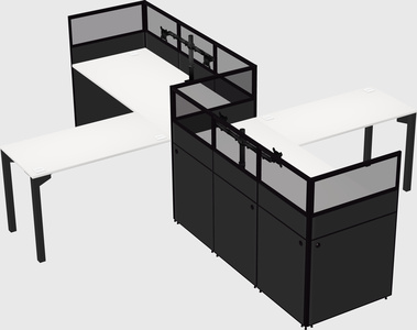 Rectangular cubicles