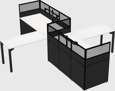 Rectangular cubicles