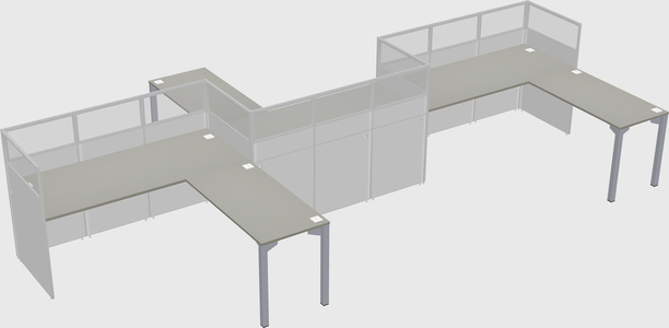 Rectangular cubicles