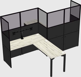 Rectangular cubicles