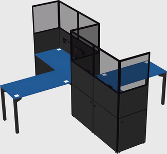 Rectangular cubicles