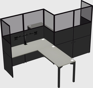 Rectangular cubicles