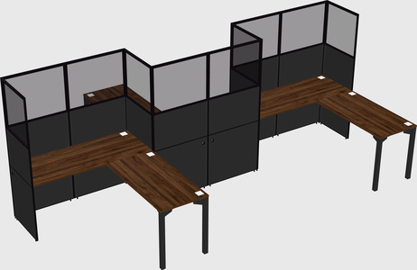 Rectangular cubicles