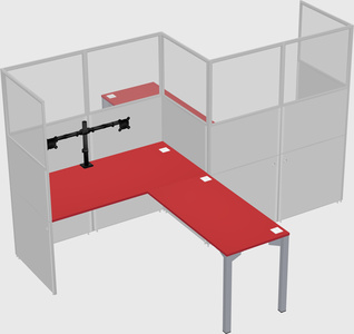 Rectangular cubicles