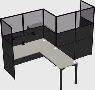 Rectangular cubicles
