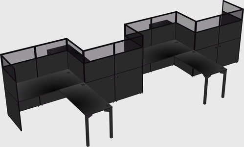 Rectangular cubicles