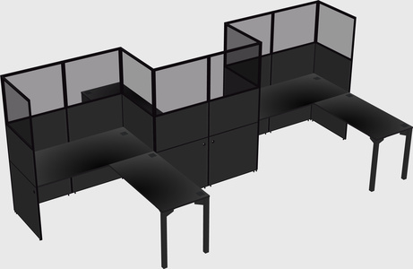 Rectangular cubicles