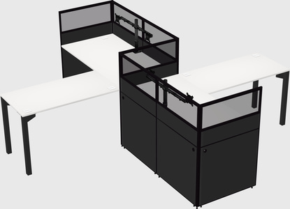 Rectangular cubicles