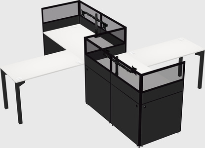 Rectangular cubicles