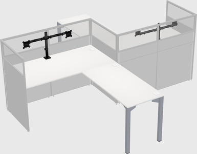 Rectangular cubicles