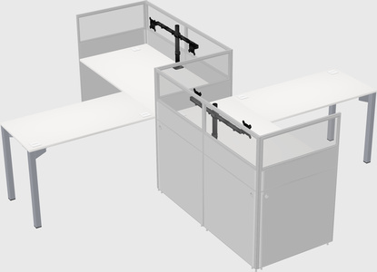 Rectangular cubicles