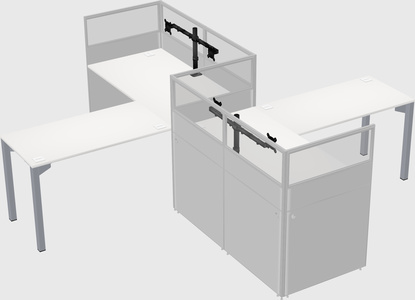 Rectangular cubicles