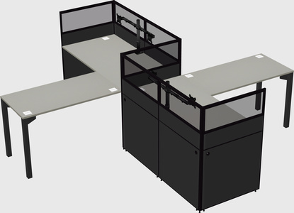 Rectangular cubicles