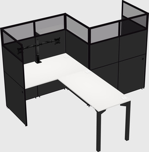 Rectangular cubicles