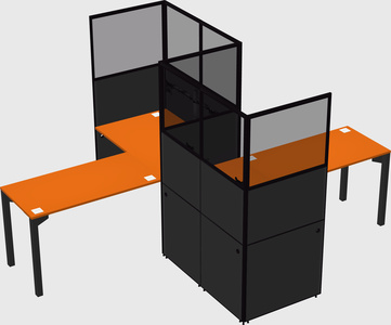 Rectangular cubicles