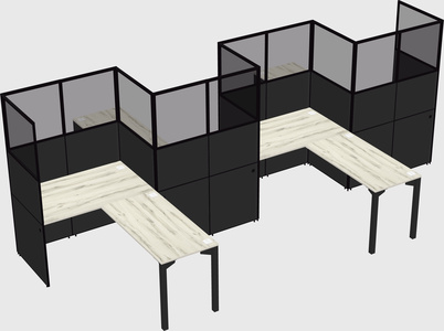 Rectangular cubicles