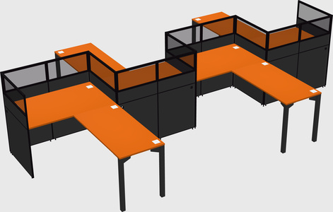 Rectangular cubicles