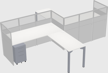 Rectangular cubicles