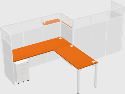 Rectangular cubicles