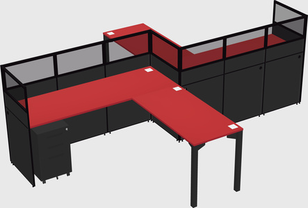 Rectangular cubicles