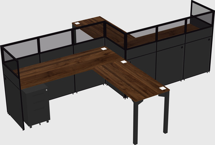 Rectangular cubicles