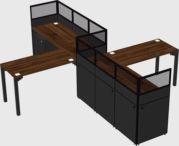 Rectangular cubicles