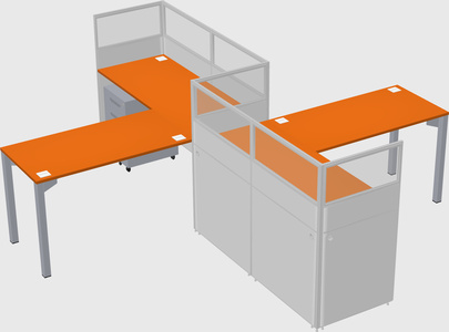 Cabines en l
