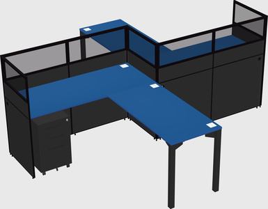 Rectangular cubicles