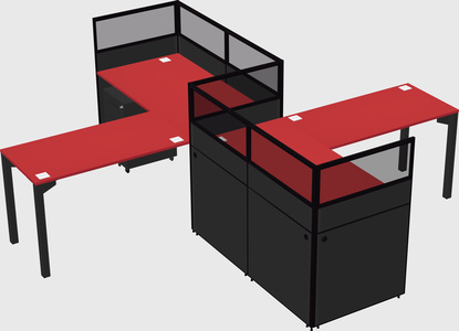 Rectangular cubicles