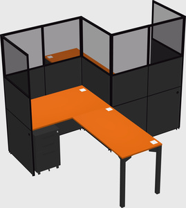 Rectangular cubicles
