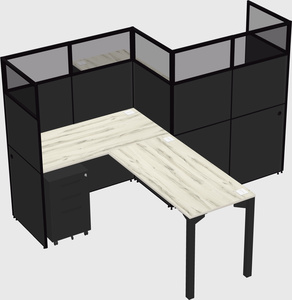 Cabines en l