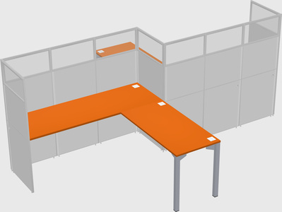 Rectangular cubicles