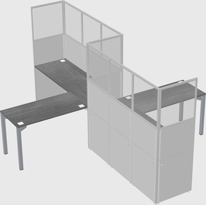 Cabines en l