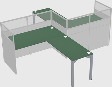 Rectangular cubicles