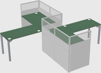 Rectangular cubicles