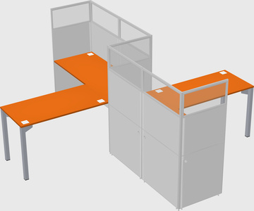 Rectangular cubicles