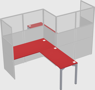 Rectangular cubicles