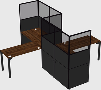 Rectangular cubicles