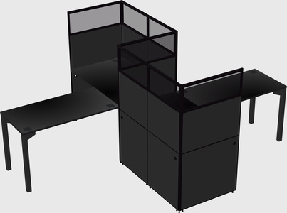 Rectangular cubicles