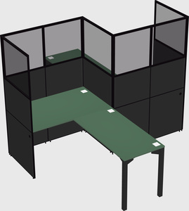 Rectangular cubicles
