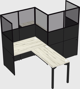 Cabines en l