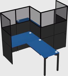 Rectangular cubicles